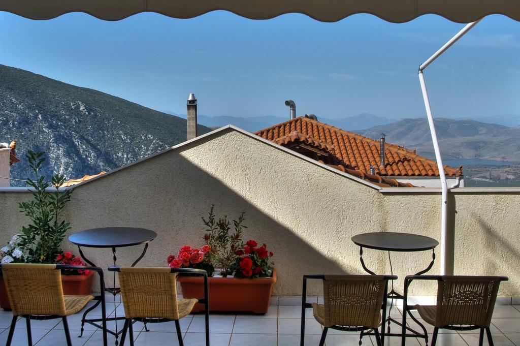 Hotel Pitho Delfos Exterior foto